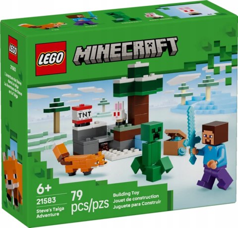 21583 - LEGO Minecraft - Przygoda Steve'a w tajdze