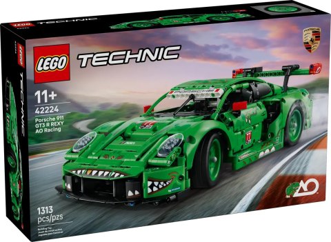 42224 - LEGO Technic - Samochód Porsche 911 GT3 R REXY AO Racing