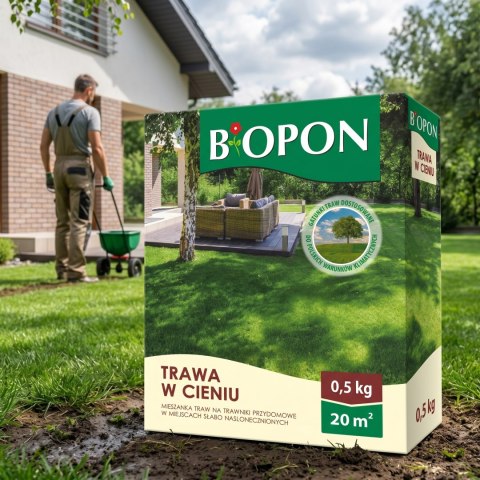 BOPON - Trawa W Cieniu Do Miejsc Słabo Nasłonecznionych 20 m² - 0,5kg