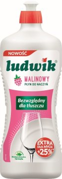 Ludwik Płyn Do Naczyń Malinowy Butelka 900g