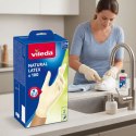 Rękawice lateksowe Vileda Natural Latex S/M 100 szt.