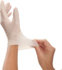 Rękawice lateksowe Vileda Natural Latex S/M 100 szt.