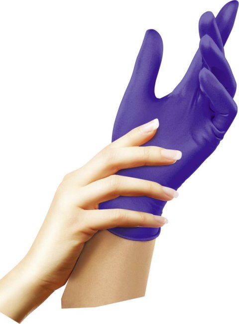 Rękawice nitrylowe Vileda Safe Hands S/M 100 szt.