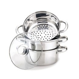 Garnek do gotowania na parze 4L, 22cm MR-2900-22 MAESTRO