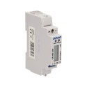 1-fazowy wskaźnik zużycia energii elektrycznej, 80A, port RS-485, 1 moduł, DIN TH-35mm