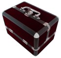 CA4P Kufer 25x17x17cm purpurowy kosmety