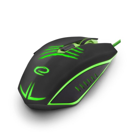 EGM209G Mysz przewodowa dla graczy 6D optyczna USB MX209 Claw zielona