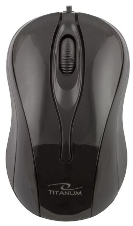 TM103K Mysz przewodowa 3D optyczna USB Hornet czarna Titanum