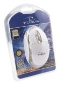 TM120W Mysz bezprzewodowa 2.4GHz 3D optyczna USB Condor biała