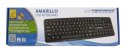 EK134 Esperanza klawiatura przewod. standardowa usb amarillo