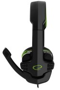EGH310G Esperanza słuchawki z mikrofonem gaming raven zielone