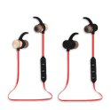 EH186L Esperanza słuchawki douszne bluetooth metalowe miedziane