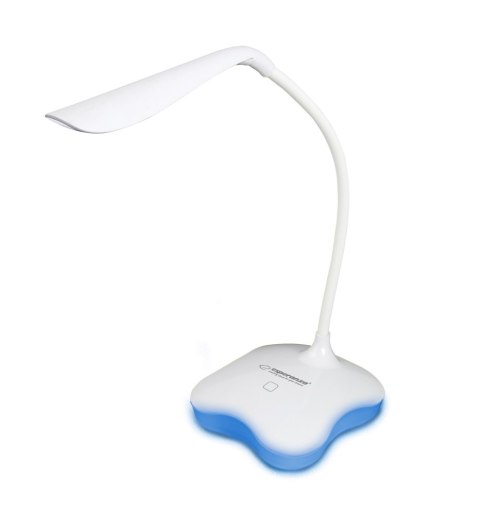 ELD105W Esperanza lampka biurkowa led mimosa biała