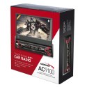 Radioodtwarzacz samochodowy Audiocore, wysuwany dotykowy panel LCD 7" 1080P, MP5, AVI DivX, Bluetooth, RDS, pilot w zestawie, AC