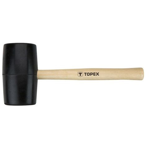 Młotek gumowy 72 mm, 900 g, trzonek drewniany