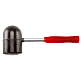 Młotek gumowy 90 mm, 1250 g, trzonek metalowy