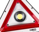 Lampa bateryjna + trójkąt ostrzegawczy 2 w 1