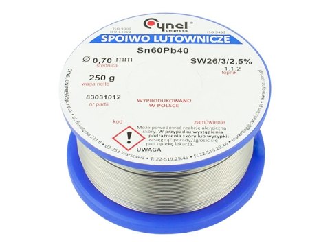 9411# Cyna 0,70/250g/spoiwo lc60-sw26 cynel