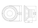 9537# Głośnik blow gdn25 8ohm