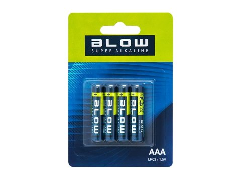 82-513# Bateria blow super alkaline aaa lr3 blister 4szt.