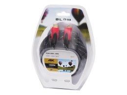 92-053# Przyłącze hdmi-hdmi red 4k 1,5m proste`