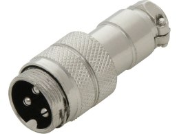 20-093# Gniazdo cb mikrofonowe 3pin na kabel