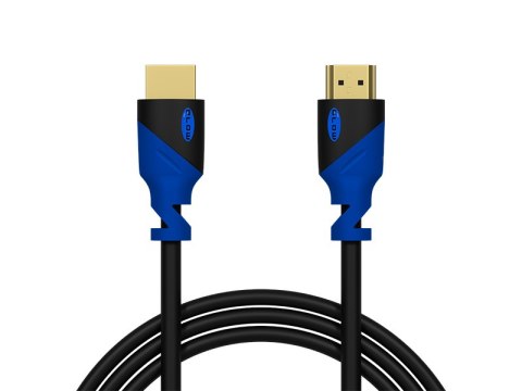 92-639# Przyłącze hdmi-hdmi blue proste 5m 4k`