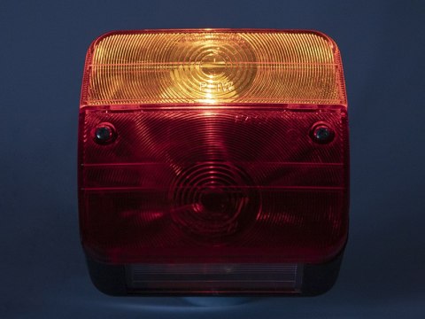 23-212# Lampa do przyczepy samochodowej tylna zespolona 12v z żarówkami