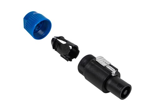 3052# Wtyk speakon (spikon) na kabel krótki