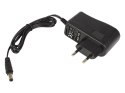 3666# Zasilacz impulsowy 12v/1000ma dc 2.1/5.5 (+) do kamer