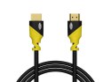 92-656# Przyłącze hdmi-hdmi yellow proste 5m 4k`