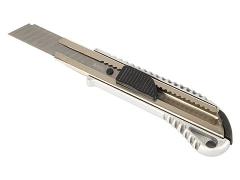 2686# Nożyk łamany 18mm metalowy introligatorski blow