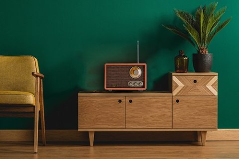 AD 1171 Retro radio z bluetooth