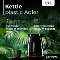AD 1277 black Czajnik plastikowy 1,7 l