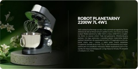 AD 4221 Robot planetarny 2200w 7l 4w1