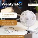 AD 7317 Wentylator 15 cm z klipsem + podstawa