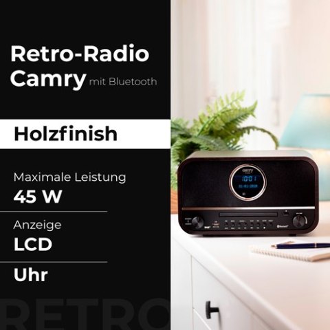 CR 1182 Retro radio z bluetooth