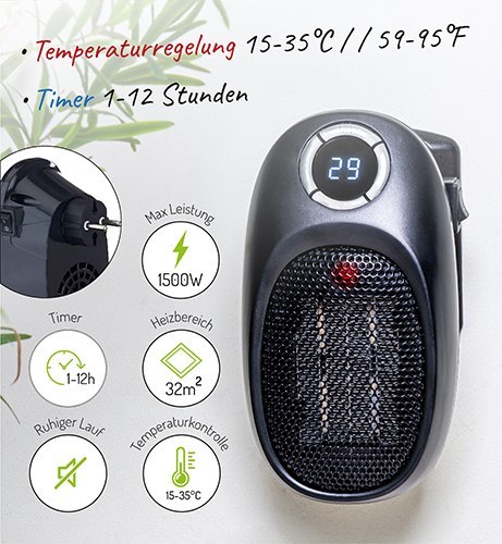 AD 7726 Termowentylator - easy heater