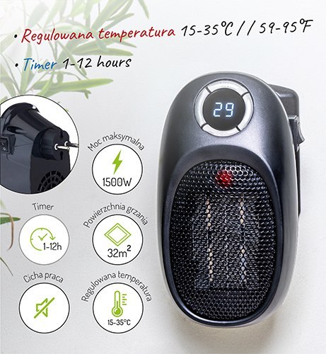 AD 7726 Termowentylator - easy heater