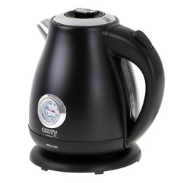 CR 1344 black Czajnik metalowy z termometrem 1,7l