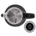 CR 1344 black Czajnik metalowy z termometrem 1,7l