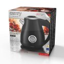 CR 1344 black Czajnik metalowy z termometrem 1,7l