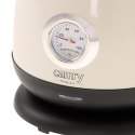 CR 1344 creme Czajnik metalowy z termometrem 1,7l