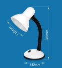 ELD107R Esperanza lampka biurkowa e27 arcturus czerwona