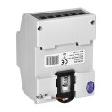 1-fazowy wskaźnik zużycia energii elektrycznej, 80A, 4.3 moduły, DIN TH-35mm