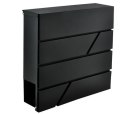 Skrzynka na listy S6238 - czarna
