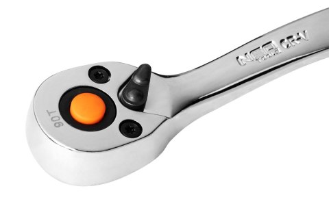 Zestaw kluczy nasadowych 1/2", 1/4", 110 szt., CrV