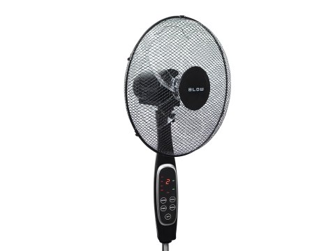44-076# Wentylator stojący 16" 60w lcd + pilot czarny