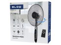 44-076# Wentylator stojący 16" 60w lcd + pilot czarny