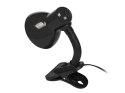 44-155# Lampka biurkowa lb-08 z klipsem czarna"